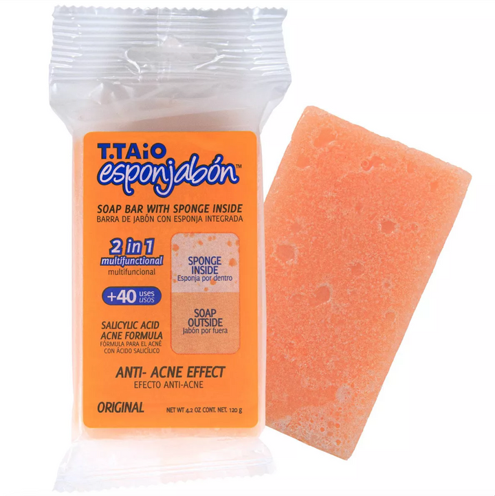 T.Taio Esponjabon Anti-Acne Bar Soap